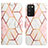 Leather Case Stands Fashionable Pattern Flip Cover Holder Y05B for Samsung Galaxy A02s Mixed