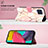 Leather Case Stands Fashionable Pattern Flip Cover Holder Y05B for Samsung Galaxy M33 5G