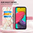 Leather Case Stands Fashionable Pattern Flip Cover Holder Y05B for Samsung Galaxy M33 5G