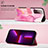 Leather Case Stands Fashionable Pattern Flip Cover Holder Y05B for Samsung Galaxy S20 FE 4G