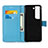 Leather Case Stands Fashionable Pattern Flip Cover Holder Y05B for Samsung Galaxy S21 FE 5G