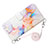 Leather Case Stands Fashionable Pattern Flip Cover Holder YB1 for Nokia C22