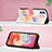 Leather Case Stands Fashionable Pattern Flip Cover Holder YB1 for Samsung Galaxy M04