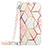 Leather Case Stands Fashionable Pattern Flip Cover Holder YB1 for Xiaomi Mi 13 5G White
