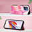 Leather Case Stands Fashionable Pattern Flip Cover Holder YB1 for Xiaomi Redmi 12C 4G