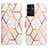 Leather Case Stands Fashionable Pattern Flip Cover Holder YB4 for Samsung Galaxy Quantum4 5G