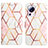 Leather Case Stands Fashionable Pattern Flip Cover Holder YB4 for Xiaomi Civi 2 5G