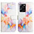 Leather Case Stands Fashionable Pattern Flip Cover Holder YB4 for Xiaomi Redmi Note 12 Pro Speed 5G
