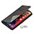 Leather Case Stands Fashionable Pattern Flip Cover L04 Holder for Apple iPhone 14 Pro Black