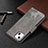 Leather Case Stands Fashionable Pattern Flip Cover L05 Holder for Apple iPhone 13 Gray