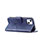 Leather Case Stands Fashionable Pattern Flip Cover L05 Holder for Apple iPhone 15 Blue