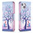 Leather Case Stands Fashionable Pattern Flip Cover L07 Holder for Apple iPhone 13 Mini Mixed