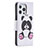 Leather Case Stands Fashionable Pattern Flip Cover L07 Holder for Apple iPhone 13 Pro Max White