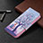 Leather Case Stands Fashionable Pattern Flip Cover L07 Holder for Apple iPhone 15 Plus Mixed