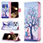 Leather Case Stands Fashionable Pattern Flip Cover L07 Holder for Apple iPhone 15 Pro Max Mixed