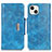 Leather Case Stands Flip Cover A01 Holder for Apple iPhone 15