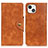 Leather Case Stands Flip Cover A05 Holder for Apple iPhone 15