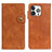 Leather Case Stands Flip Cover A06 Holder for Apple iPhone 14 Pro