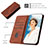 Leather Case Stands Flip Cover C02 Holder for Xiaomi Mi 11 Lite 4G