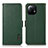 Leather Case Stands Flip Cover C08 Holder for Xiaomi Mi 11 Lite 4G Green