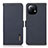 Leather Case Stands Flip Cover C08 Holder for Xiaomi Mi 11 Lite 5G NE Blue