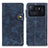 Leather Case Stands Flip Cover D01Y Holder for Xiaomi Mi 11 Ultra 5G Blue