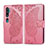 Leather Case Stands Flip Cover D02 Holder for Xiaomi Mi Note 10 Pink