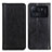 Leather Case Stands Flip Cover D03Y Holder for Xiaomi Mi 11 Ultra 5G Black