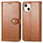 Leather Case Stands Flip Cover F01 Holder for Apple iPhone 13 Mini