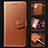 Leather Case Stands Flip Cover F02 Holder for Apple iPhone 13 Mini