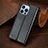 Leather Case Stands Flip Cover F02 Holder for Apple iPhone 14 Pro