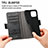 Leather Case Stands Flip Cover F03 Holder for Apple iPhone 13 Mini