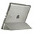 Leather Case Stands Flip Cover for Apple iPad 4 Gray