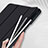 Leather Case Stands Flip Cover for Apple iPad Pro 12.9 (2021) Black