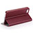 Leather Case Stands Flip Cover for Apple iPhone 5 Brown