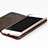 Leather Case Stands Flip Cover for Apple iPhone 8 Brown