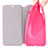 Leather Case Stands Flip Cover for Apple iPhone Xs Hot Pink