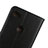 Leather Case Stands Flip Cover for Google Pixel 3a Black