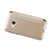 Leather Case Stands Flip Cover for HTC U Play Gold