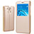 Leather Case Stands Flip Cover for Huawei Honor 6C Pro Gold