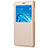 Leather Case Stands Flip Cover for Huawei Honor 6C Pro Gold