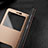 Leather Case Stands Flip Cover for Huawei Honor 7X Brown