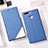 Leather Case Stands Flip Cover for Huawei Honor 8 Pro Blue