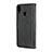 Leather Case Stands Flip Cover for Huawei Honor 8X Black