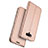 Leather Case Stands Flip Cover for Huawei Honor Magic Rose Gold