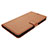 Leather Case Stands Flip Cover for Huawei Honor Note 8 Brown