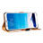 Leather Case Stands Flip Cover for Huawei Honor V10 Blue