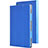 Leather Case Stands Flip Cover for Huawei MediaPad M3 Lite Blue