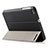 Leather Case Stands Flip Cover for Huawei Mediapad T2 7.0 BGO-DL09 BGO-L03 Black