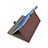 Leather Case Stands Flip Cover for Huawei MediaPad T3 10 AGS-L09 AGS-W09 Brown